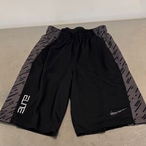 Nike Men's Black and Brown Athletic Shorts